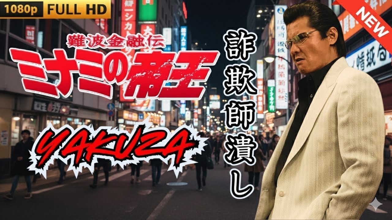 「ヤクザ映画」日本のヤクザ 🎬 難波金融伝 ミナミの帝王 詐欺師潰し 🎬 ヤクザ映画最新 🎬 FULL HD 2025 - DRAMA.IO