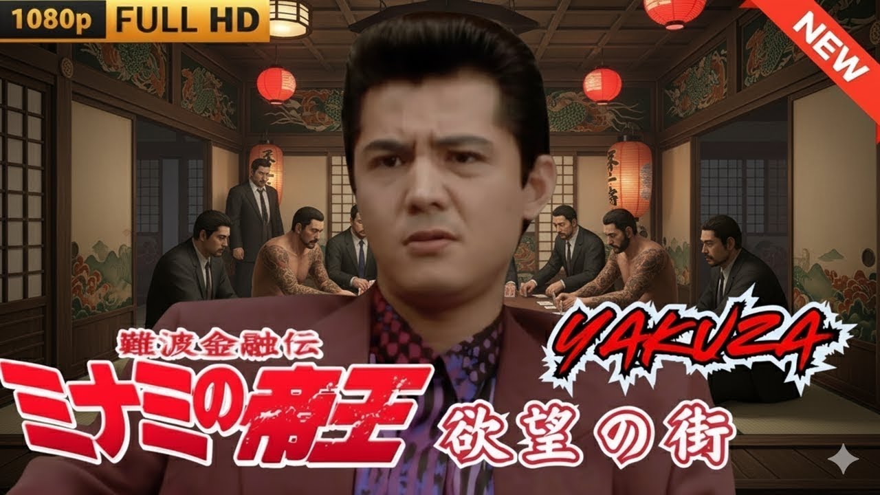 「ヤクザ映画」日本のヤクザ 🎬 難波金融伝 ミナミの帝王 欲望の街 🎬 ヤクザ映画最新 🎬 FULL HD 2025 - 映画 ドラマ ...
