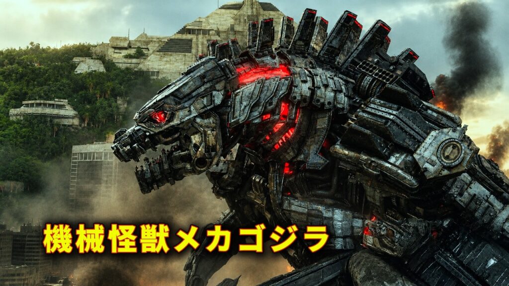 【映画紹介】超メカゴジラ降臨。最強の2大怪獣を圧倒し、世界を破壊する最終兵器 【映画紹介】超メカゴジラ降臨。最強の2大怪獣を圧倒し、世界を破壊する最終兵器