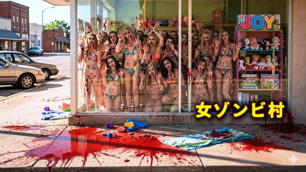 【映画紹介】離婚した男たちが、女ゾンビだらけの町に迷い込む 【映画紹介】離婚した男たちが、女ゾンビだらけの町に迷い込む
