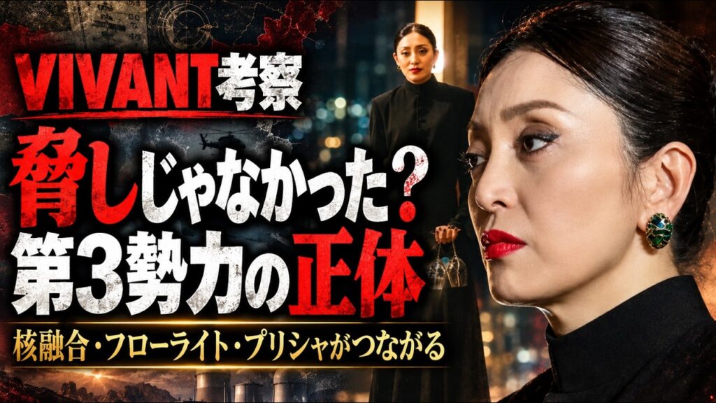 【VIVANTシーズン2】ハンの「ゴルバドも大変な被害に遭う」は脅しじゃなかった?第3勢力・核融合・フローライト・プリシャ…すべてがつながる衝撃の仮説 【VIVANTシーズン2】ハンの「ゴルバドも大変な被害に遭う」は脅しじゃなかった?第3勢力・核融合・フローライト・プリシャ…すべてがつながる衝撃の仮説